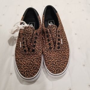NWOB Cheetah print Vans